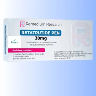 Remedium Research Retatrutide Pen 30 mg packaging