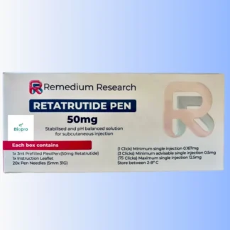 Remedium Research Retatrutide Pen 50 mg packaging